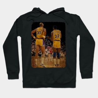 Kareem Abdul Jabbar and Magic Johnson Hoodie